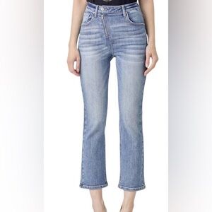 Risen • HR Crossover Zipper Straight Jeans